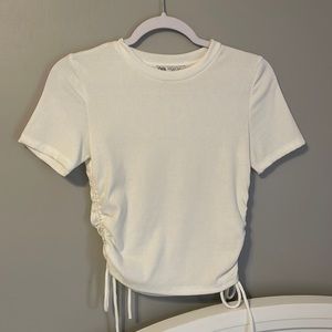 Zara tie side top